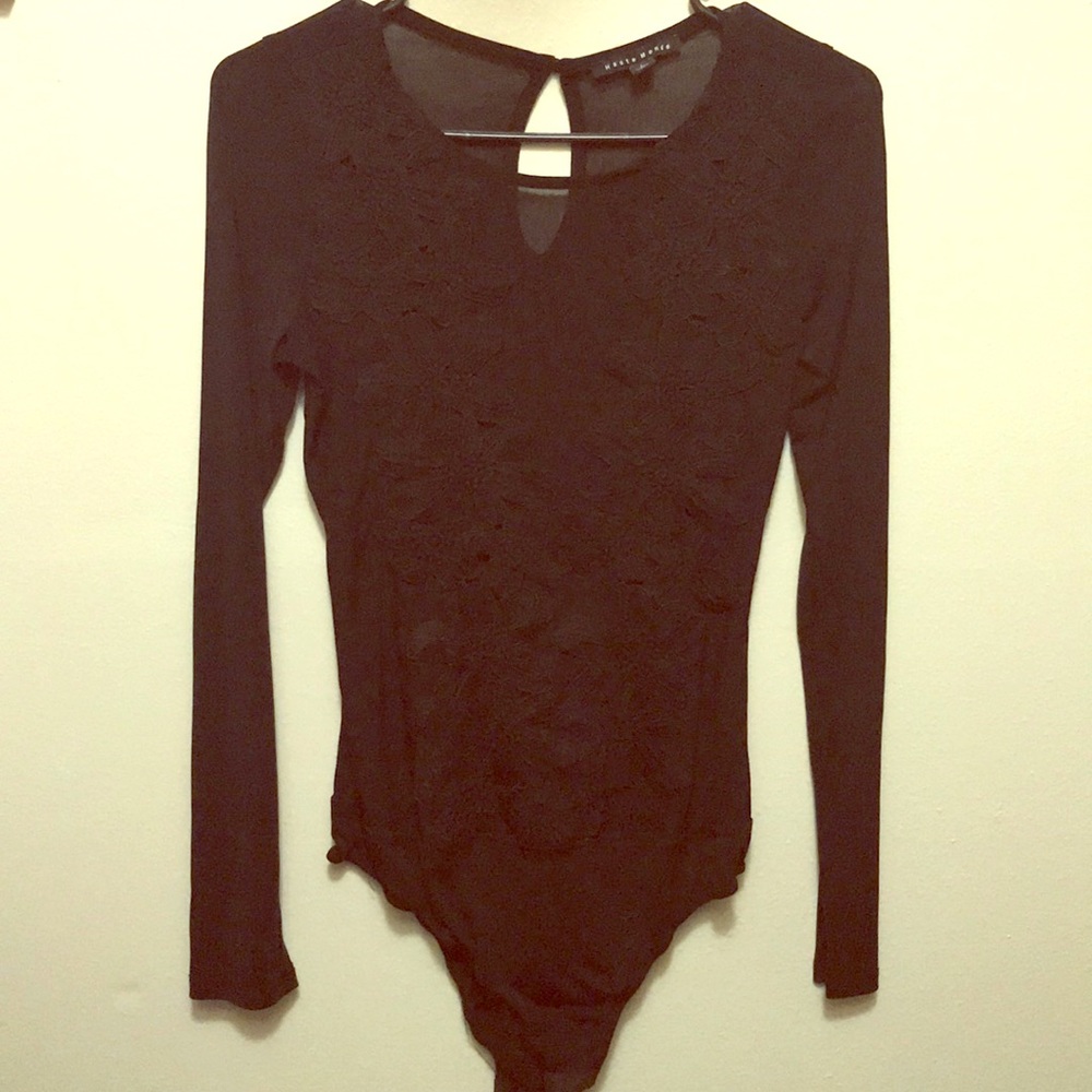 Black bodysuit